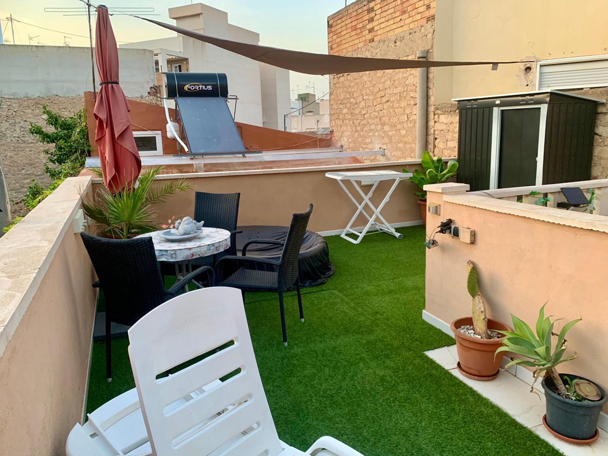 Rumar Apartamento Con Terraza Alicante Exterior foto